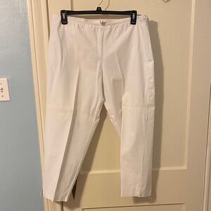 Eileen Fisher Women’s White Capri Pants